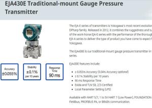 Quality EJA430E Traditional Mount Differential Pressure Transmitter From Japan Original wholesale