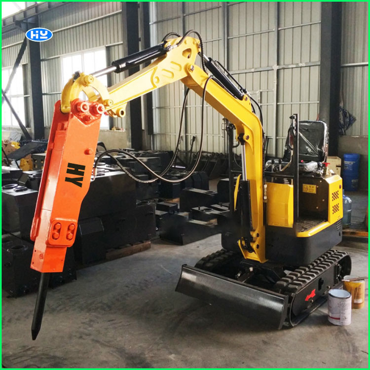 Top Type Hydraulic Rock Breaker Demolition Hammer 140mm High Strength