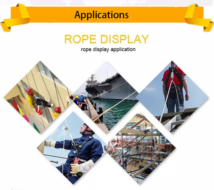 10 Year Lifespan 4mm Nylon Braided Rope for Customized Applications