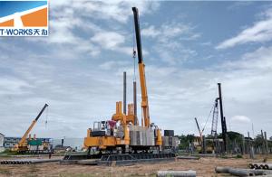 Quality Building Construction Piling Machine ZYC280 T - WORKS High Piling Speed wholesale