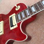 LP slash electric guitar, Flame Maple Top rosewood fingerboard electric guitar,