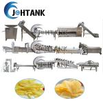 SUS304 Fully Automatic Potato Chips Making Machine 500kg/H