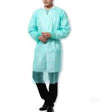 PP SMS Disposable Isolation Clothes , Disposable Protective Coverall Scrub Suit