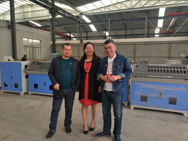 Cheap PE Double Wall Corrugated Pipe Production Line / Pipe Making Machine for sale