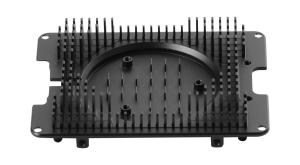 Quality Aluminum Black Medical Machining Parts Heat Sink Multipurpose wholesale
