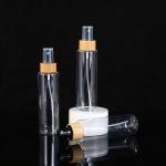 Body Material PET 100ml 120ml 250ml Empty Clear Plastic Bottle with Fine Mist