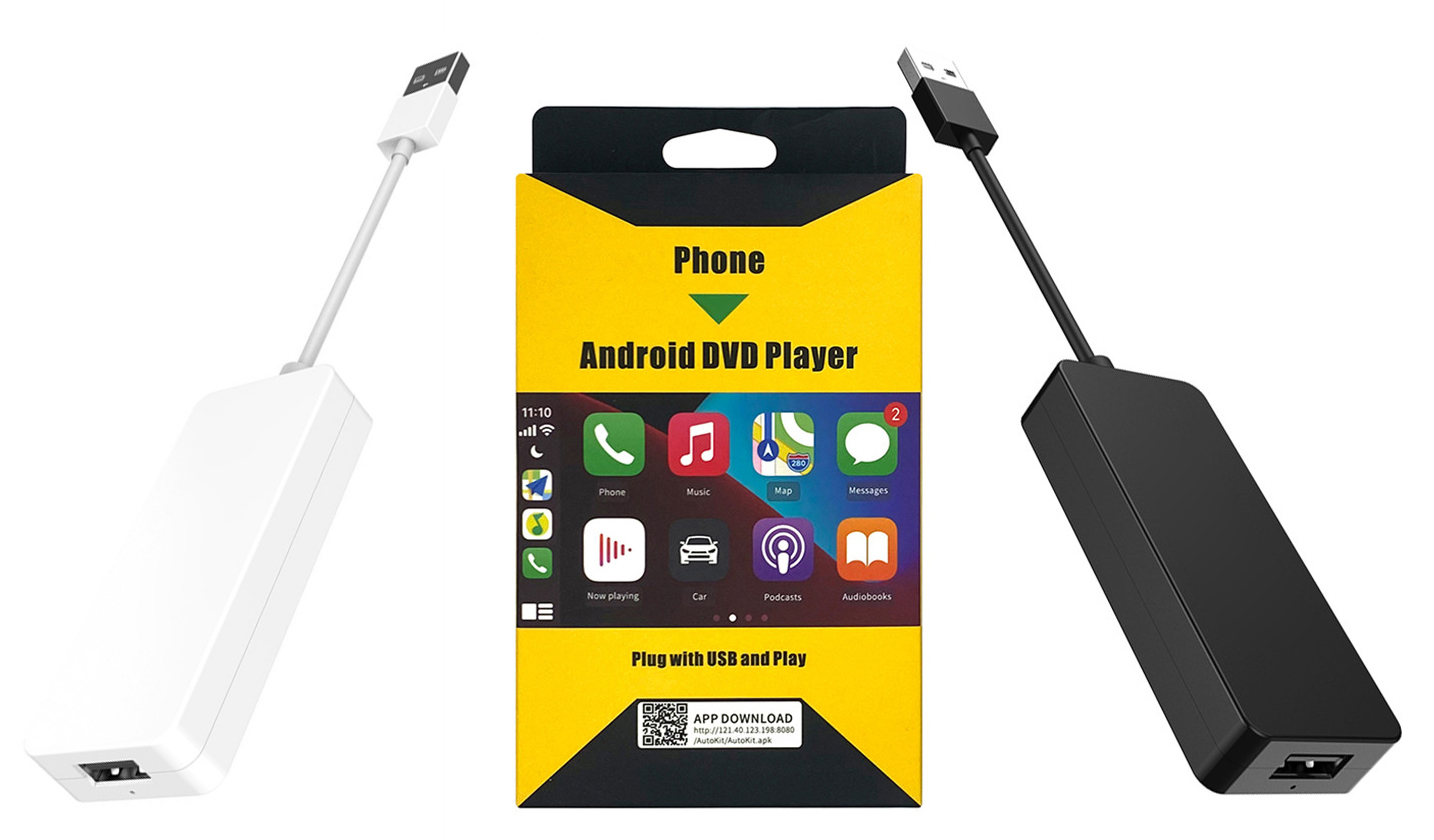 Wireless Apple Carplay Dongle /Android Auto Carplay Smart Link USB Dongle for Navigation Mirrorlink S-CarplayBox