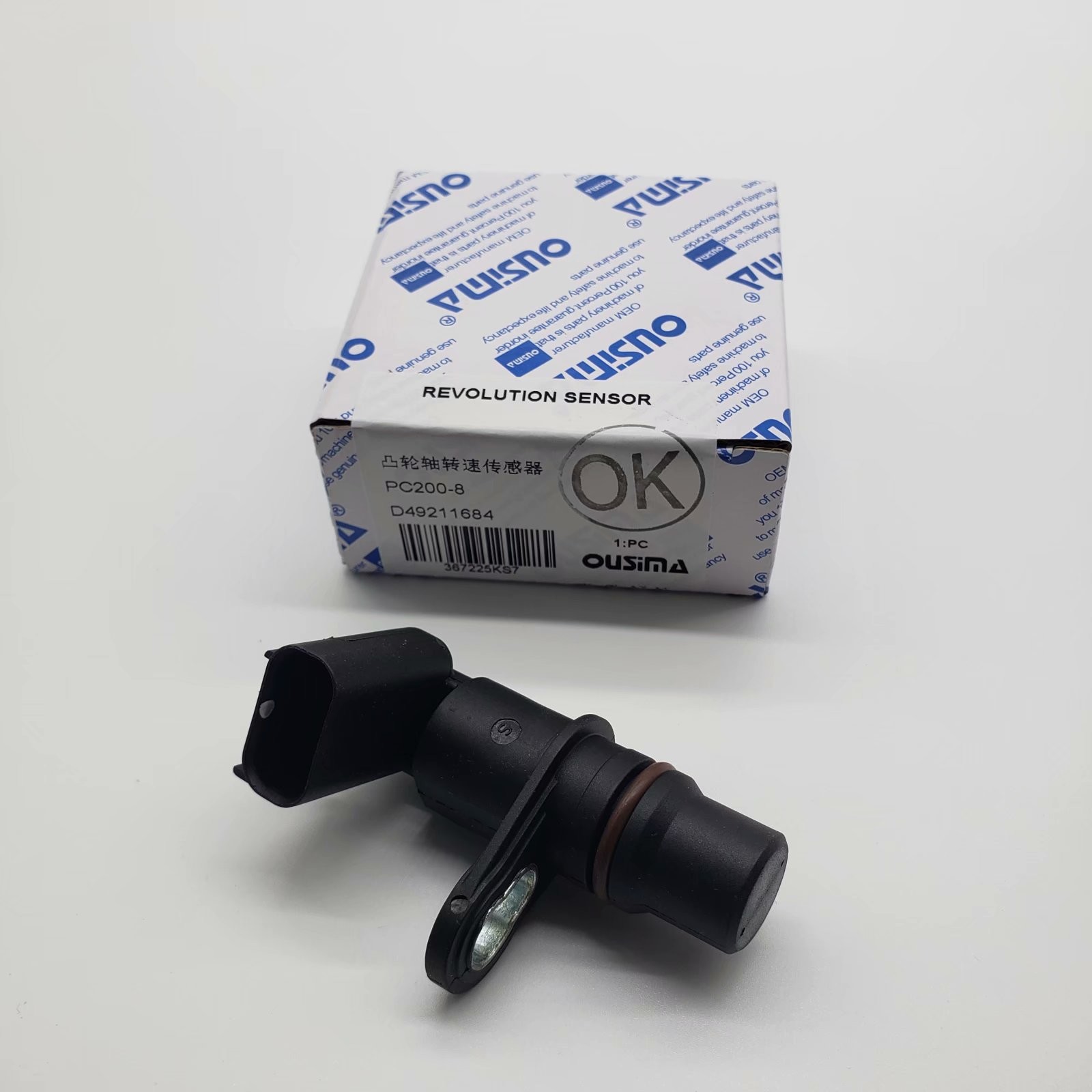 OUSIMSA Crankshaft Sensor D49211684 For Excavator PC200-8 Speed Sensor