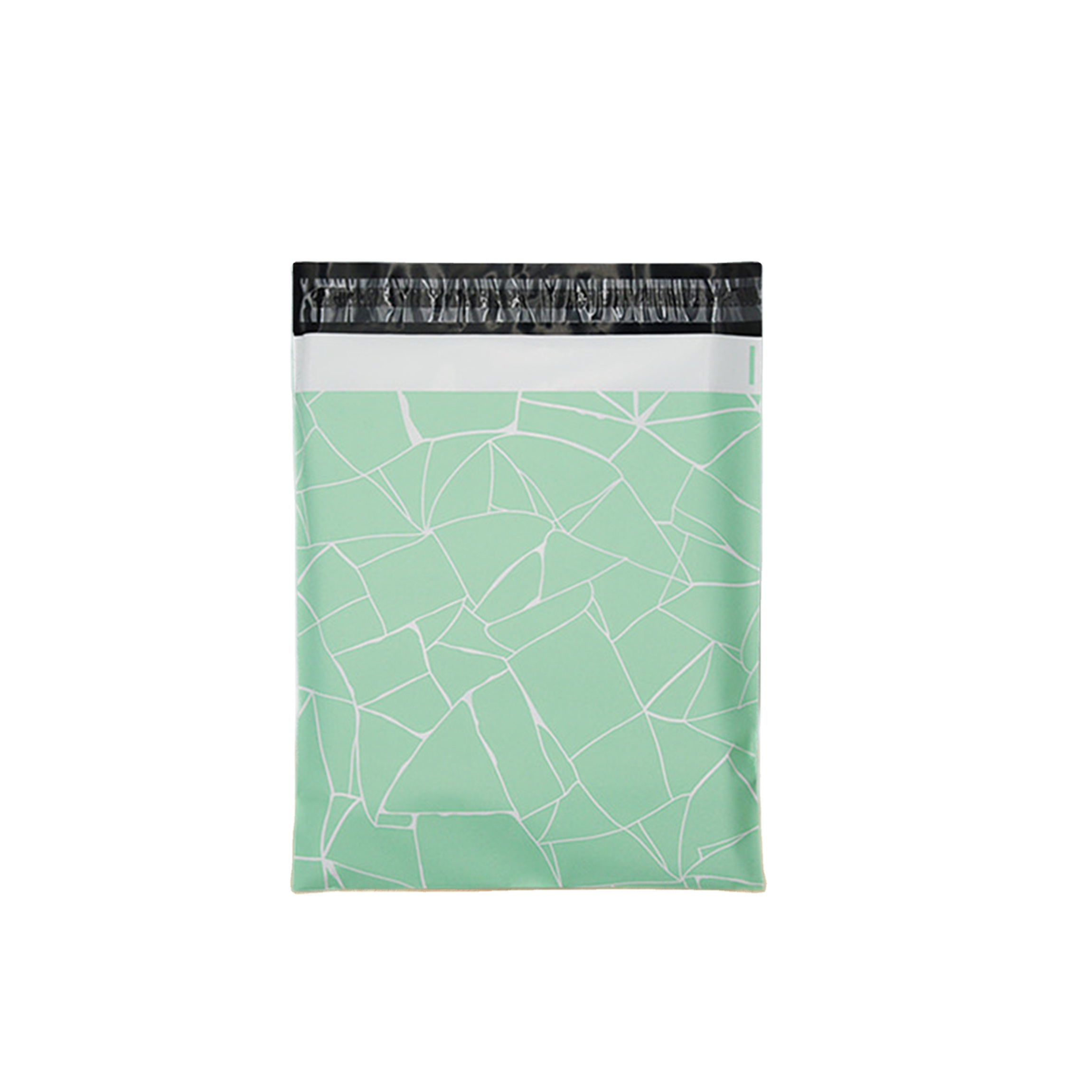 White LDPE Plastic Poly Shipping Bag For Clothes Packaging Customized