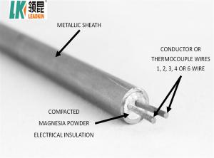 Quality 4 Core Shielded Mineral Insulated Metal Sheathed Cable 0.25mm 12.7mm SS321 wholesale