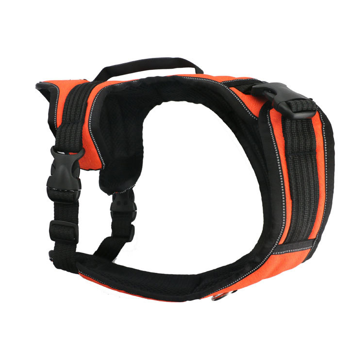 Washable Training Pet Harness Adjustable Neck Ventilated Reflective For Dogs