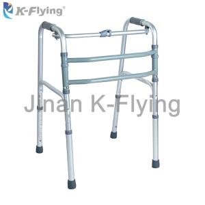 Quality Portable Aluminum Folding Medical Walker Rollator Disabled Adult Elderly wholesale