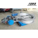 DN1500 Pneumatic VOC Butterfly Valve DNV Gas Valve Precision Control For