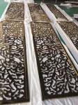 China Rose Gold Decorative Stainless Steel Metal Partition Room Divider Factory