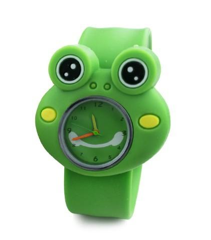 Digital Watch Cute Frog Slap 3D Cartoon Animal Boys Girls Gifts Quartz Wrist