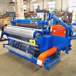 Quality Mild Carbon Steel PLC Roll Mesh Welding Machine Dia 2.6mm Servo Motor wholesale