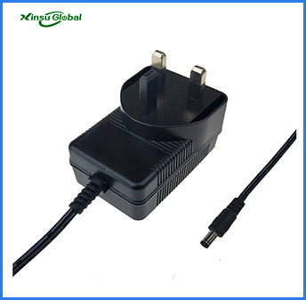 wall mount power adapter external 12V 2A power adapter for LED CCTV camera security system Led lamp