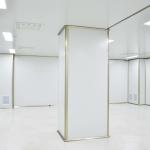 6m Ceiling Clean Room Partitions Cleanroom Accessories Aluminum Profile