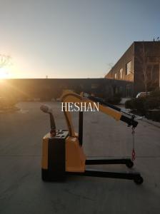 Quality 1.2 Ton Mini Electric Floor Crane Adjustable Smart Counterbalance Floor Crane wholesale