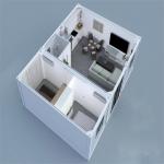 Luxury Prefabricated Houses Customized Modular Living Office And Garden