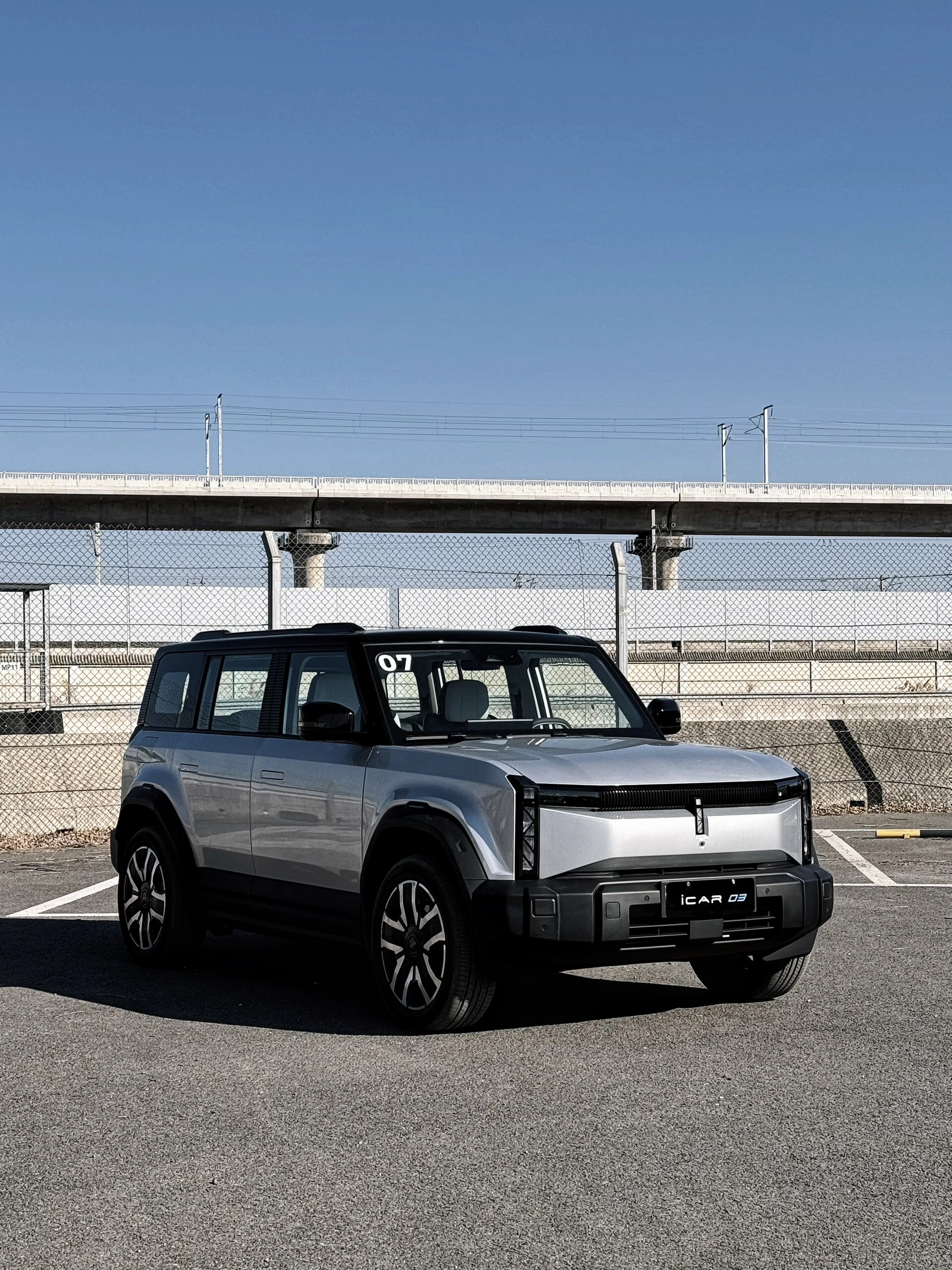 Energy Vehicle 2024 Chery iCar 03 Pure Electric SUV with Lithium Battery and 4WD Off-Road Performance