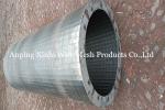 Chemical Petroleum Rotary Screen Drum 1800mm Length Stainless Steel Filter
