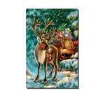 Eco Friendly Lenticular Card Printing / Holiday Lenticular 3d Greeting Cards