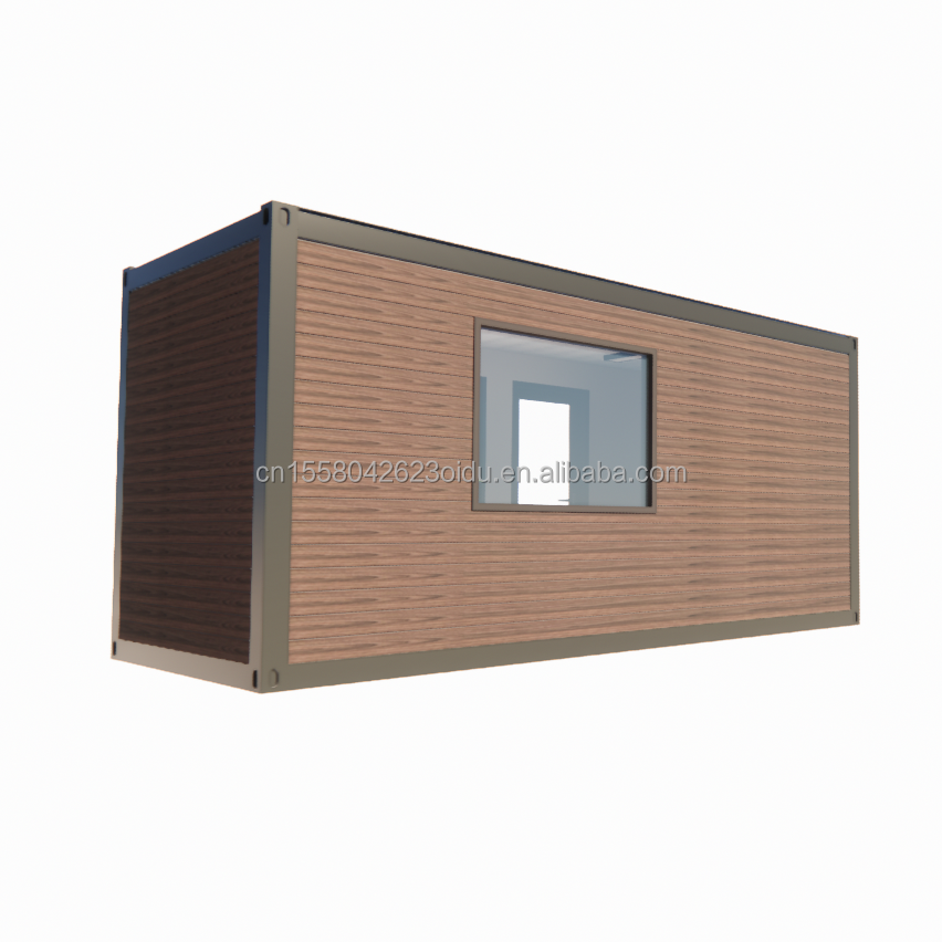 Galvanized Steel Square Tubes Main Structure Prefab House for 20ft or 40ft Modern Luxury Villa Home