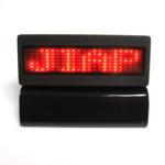Rechargable LED message Badge 7