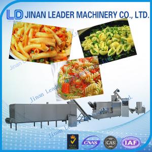 Quality Stainless steel industrial pasta macaroni machine single screw extruder wholesale