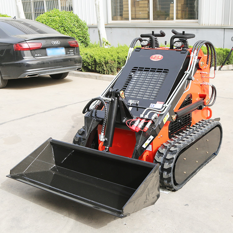 LH380S Tracked Small Crawler Skid Loaders 30% Gradeability Mini Skid Steer Loader