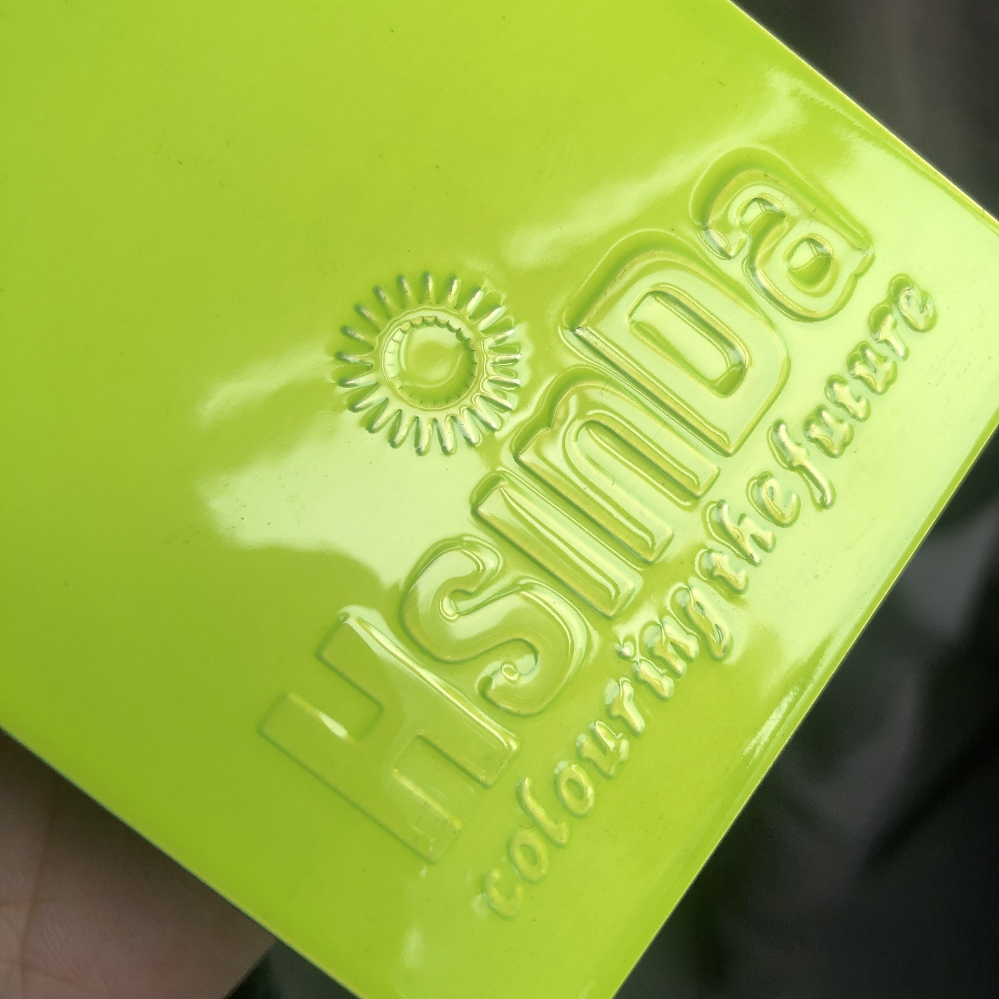 Light Glossy Surface Epoxy Polyester Powder Paint Fluorescent Neon Effect