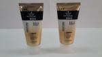 50 ML Flexible Clear Coating Cosmetic Packaging Tube Golden Effect Gradual