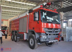 Quality 6X6 Drive 440kw Engine Airport Fire Truck for Rapidly Rescuing Aircraft Passengers wholesale