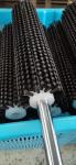 Industrial Nylon Roller Brushes Cylindrical Brush For Surface Cleaning