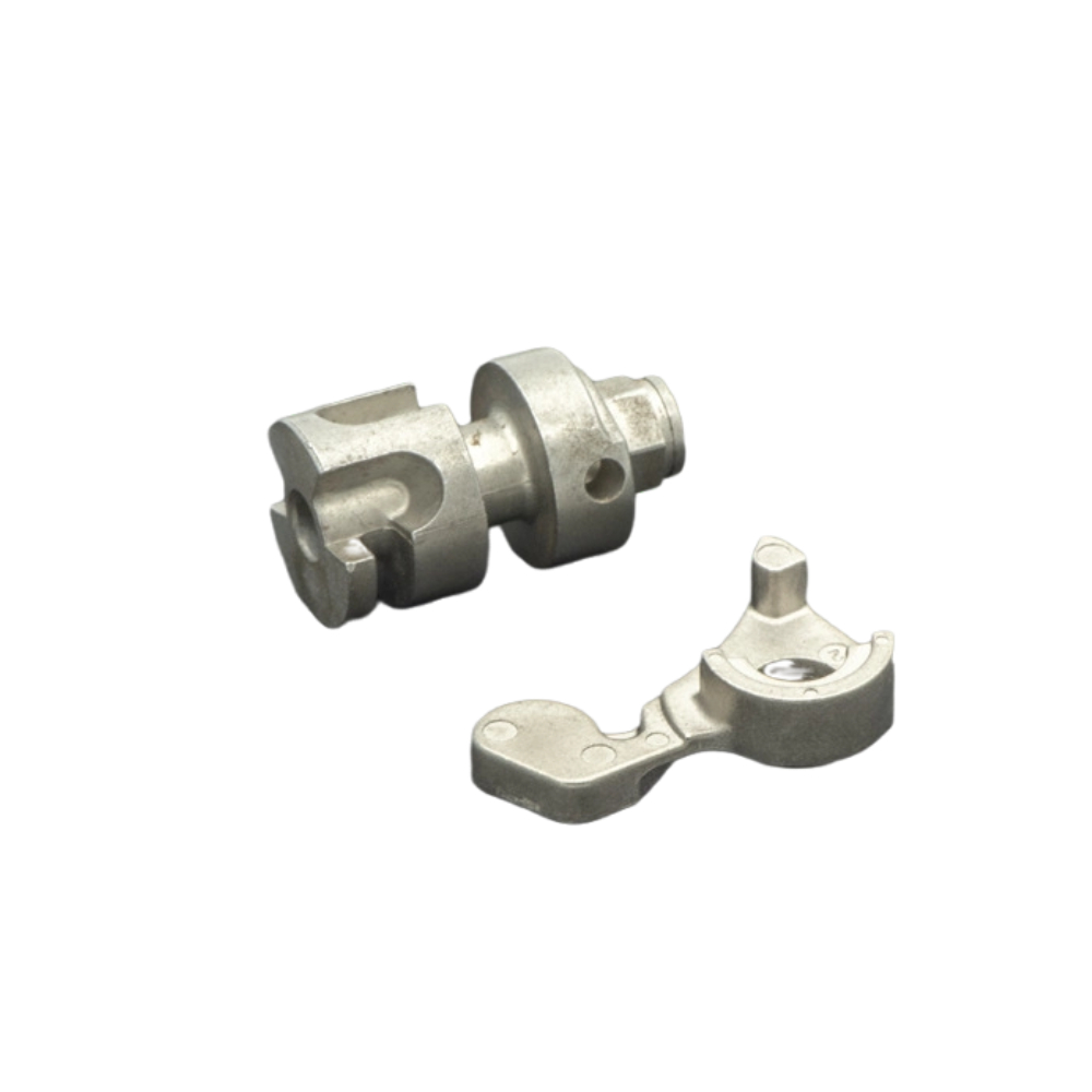 Silver Plated Metal Stainless Steel CNC Parts Lock Core PM Machining