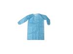 PP+PE 35GSM Waterproof Breathable Disposable Isolation Gown With Ties & Rib