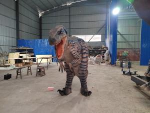 Quality Lifelike Adult Real Dinosaur Suit Jurassic World Realistic Walking Dinosaur Costume wholesale