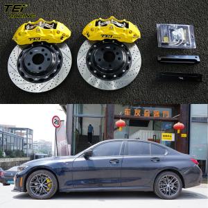 Quality Front Big Brake Kit 6 Piston Caliper With 355x32mm Rotor BBK Auto Brake System For BMW 325Li 18 Inch Car Rim wholesale