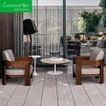 Waterproof Upholstery Cushion Garden Sofa Set for Outdoor Leisure and Relaxation