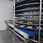 Plastic and Stainless Steel Spiral Cooling Tower Bakery Equipment