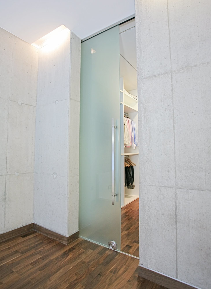Customized Size Tempered Glass Door Clear Frameless For Bathroom