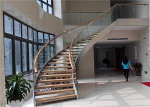 Quality Residential Stainless Steel Metal Spiral Staircase Indoor Usage Easy Assemblying wholesale