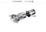 EPDM PTFE Gasket Pneumatic Sanitary Diaphragm Valve