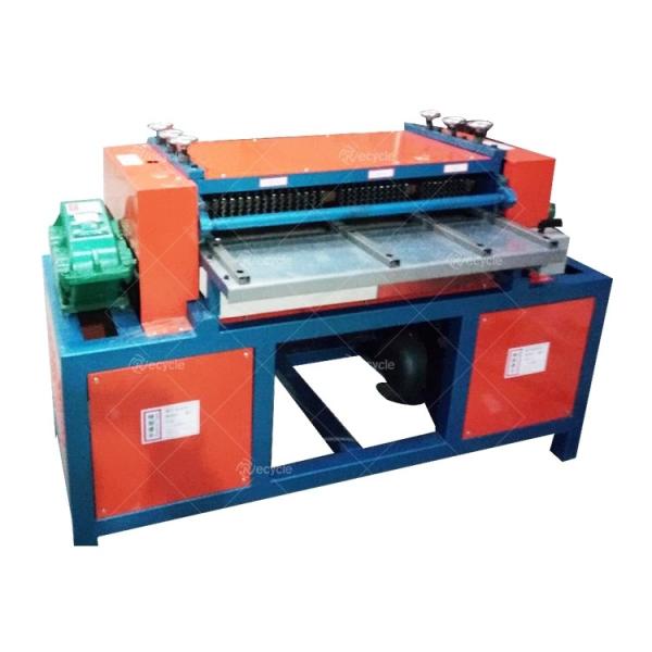 Aluminum Radiator Stripping Machine / Automatic Car AC Condenser Radiator
