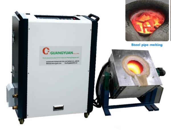 430V Industrial Induction Melting Machine For Melting 50kg Steel