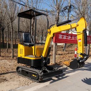 Quality Wheel Towable Arm Cylinder Excavator 2.6 Ton Mini Backhoe Loader wholesale