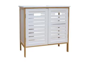Quality BSCI Assemble 60*30*60cm Bamboo Bathroom Storage Cabinet wholesale