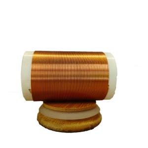 Quality AWG 46-11 Polyurethane Copper Round Enamelled Wire For Solderable Material wholesale