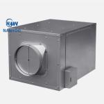 Low Noise 100mm 180M3/H Square Ventilation Duct Fan
